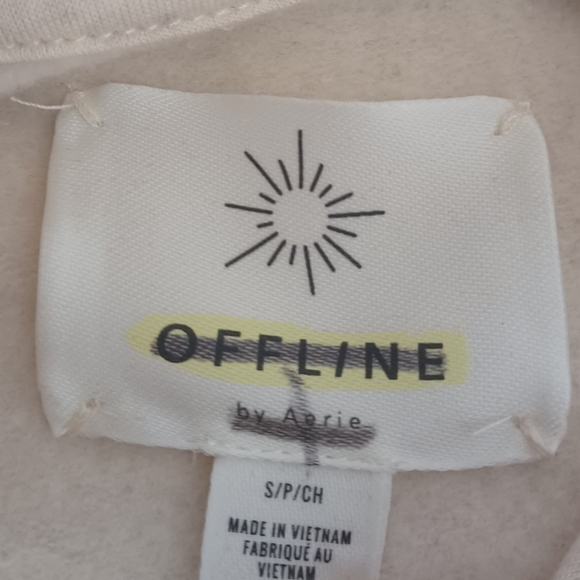 Offline By Aerie Beachy Soft Cropped Pullover Sweater - Picture 11 of 12